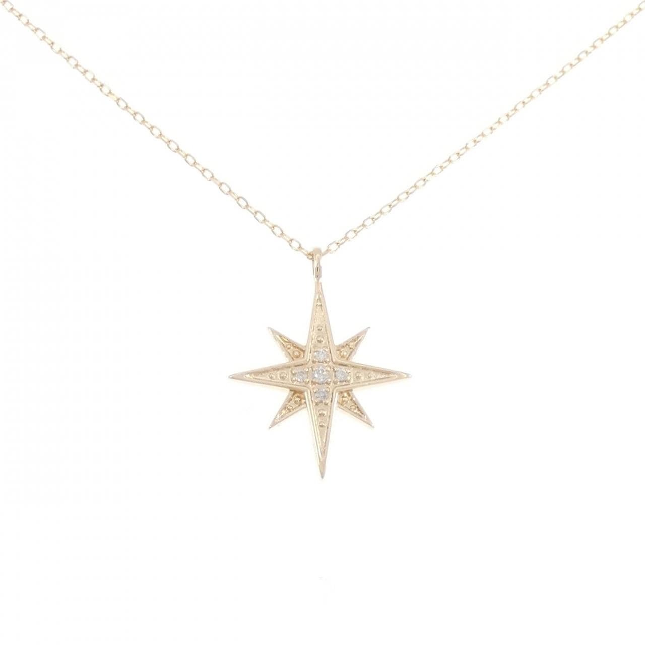 K10YG ダイヤモンド ネックレス