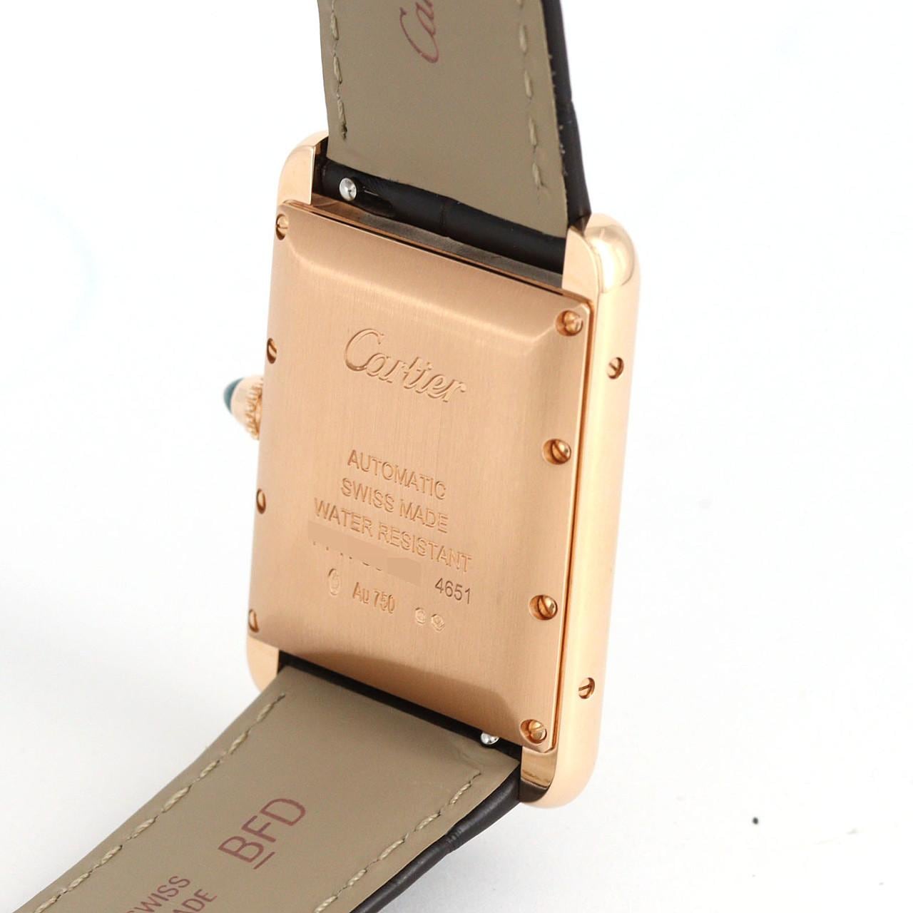 Cartier Tank Louis Cartier PG WGTA0346 PG/RG Automatic