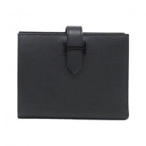 【未使用品】エルメス ベアン コンパクト モノクローム 085916CH 財布
