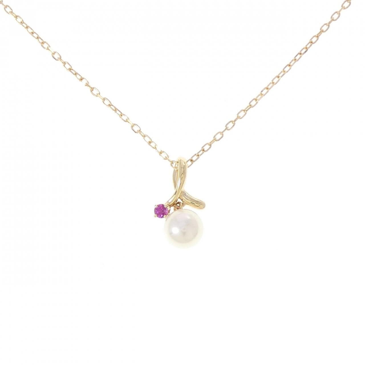 ミキモト アコヤパール ネックレス 6.4mm