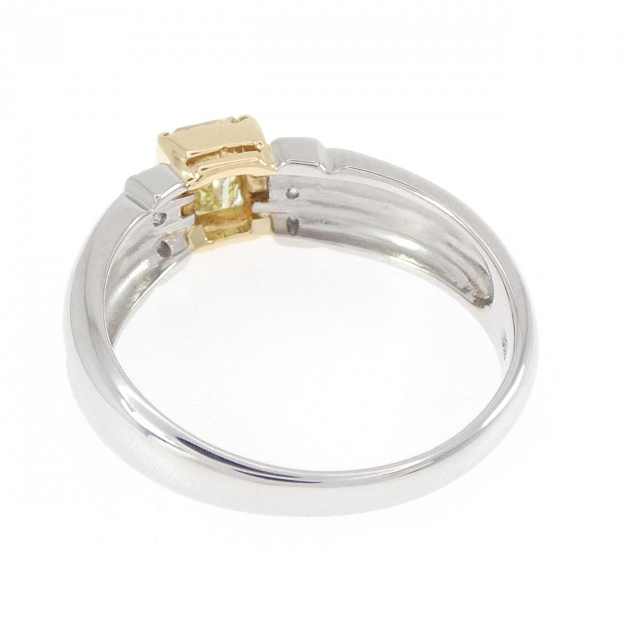 PT900/K18YG ダイヤモンド リング 0.50CT