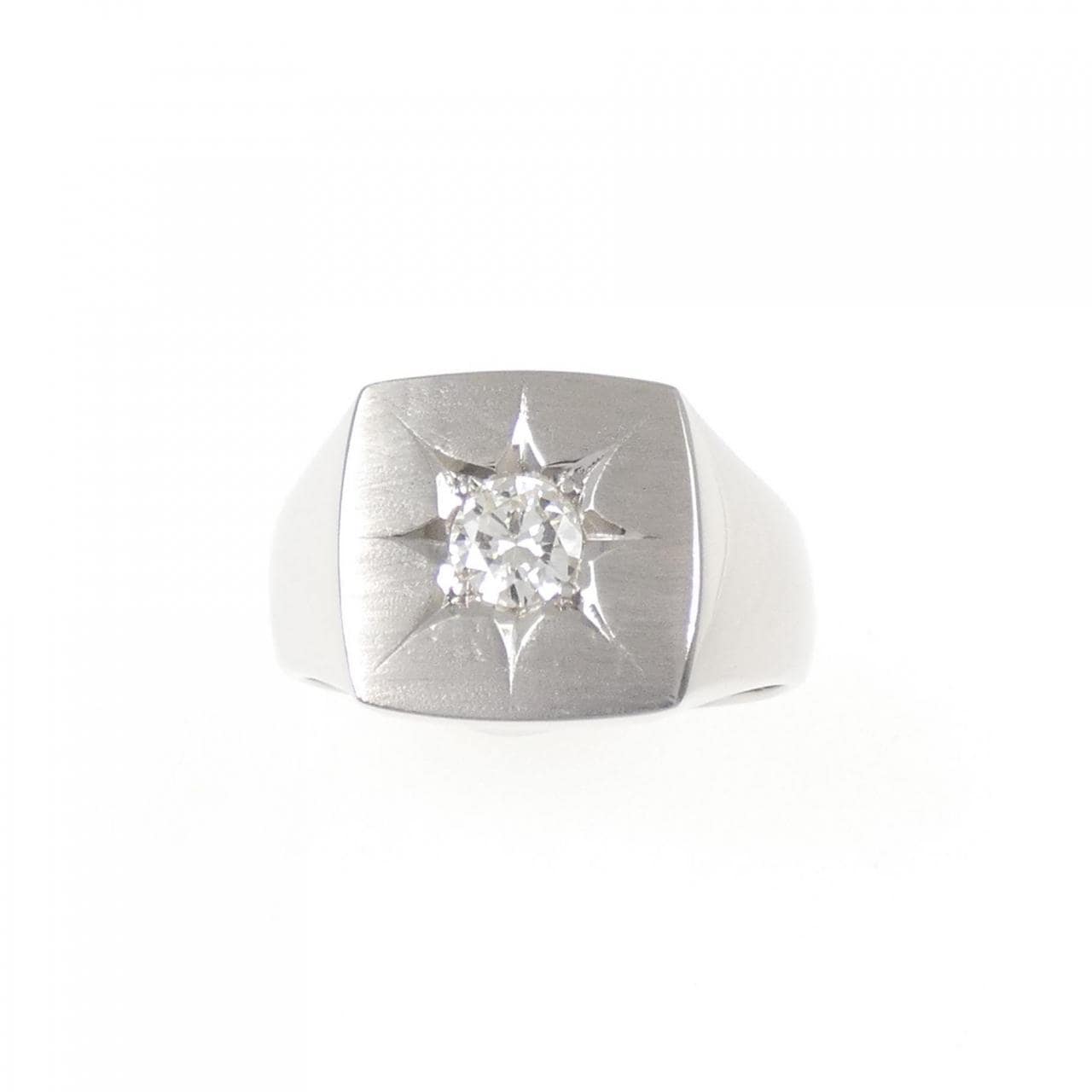 PM 印台 ダイヤモンド リング 0.32CT