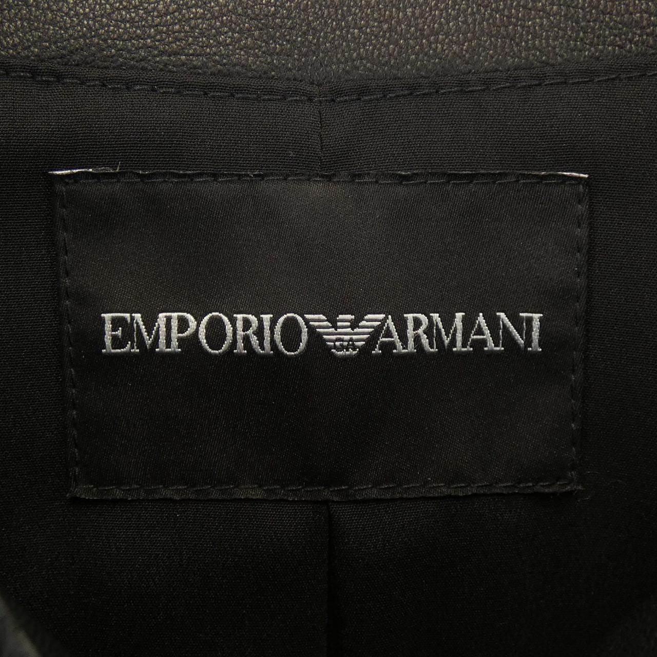 エンポリオアルマーニ EMPORIO ARMANI レザージャケット