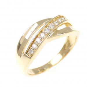 K18YG ダイヤモンド リング 0.11CT