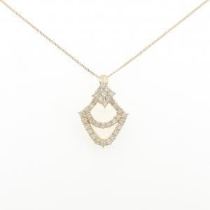 K18YG ダイヤモンド ネックレス 1.00CT