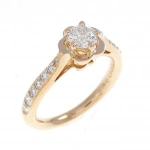 シャネル カメリア リング 0.26CT D VVS2 3EXT