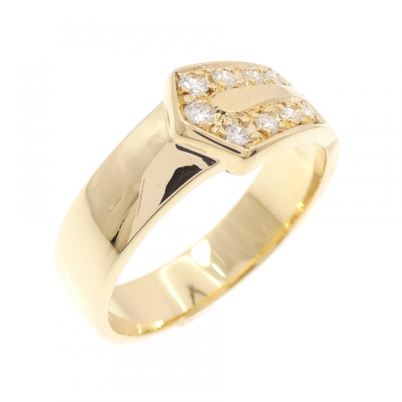 K18YG ダイヤモンド リング 0.11CT