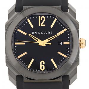 [新品] BVLGARI Ultra Nero DLC BGO41S/BGO41BBSVD SS自動上弦