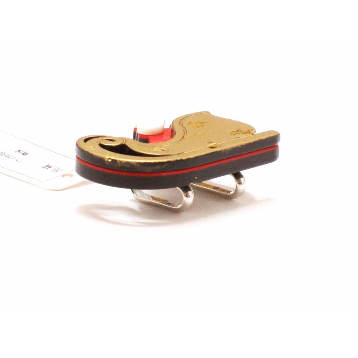 【新品】帯留　クリスマス