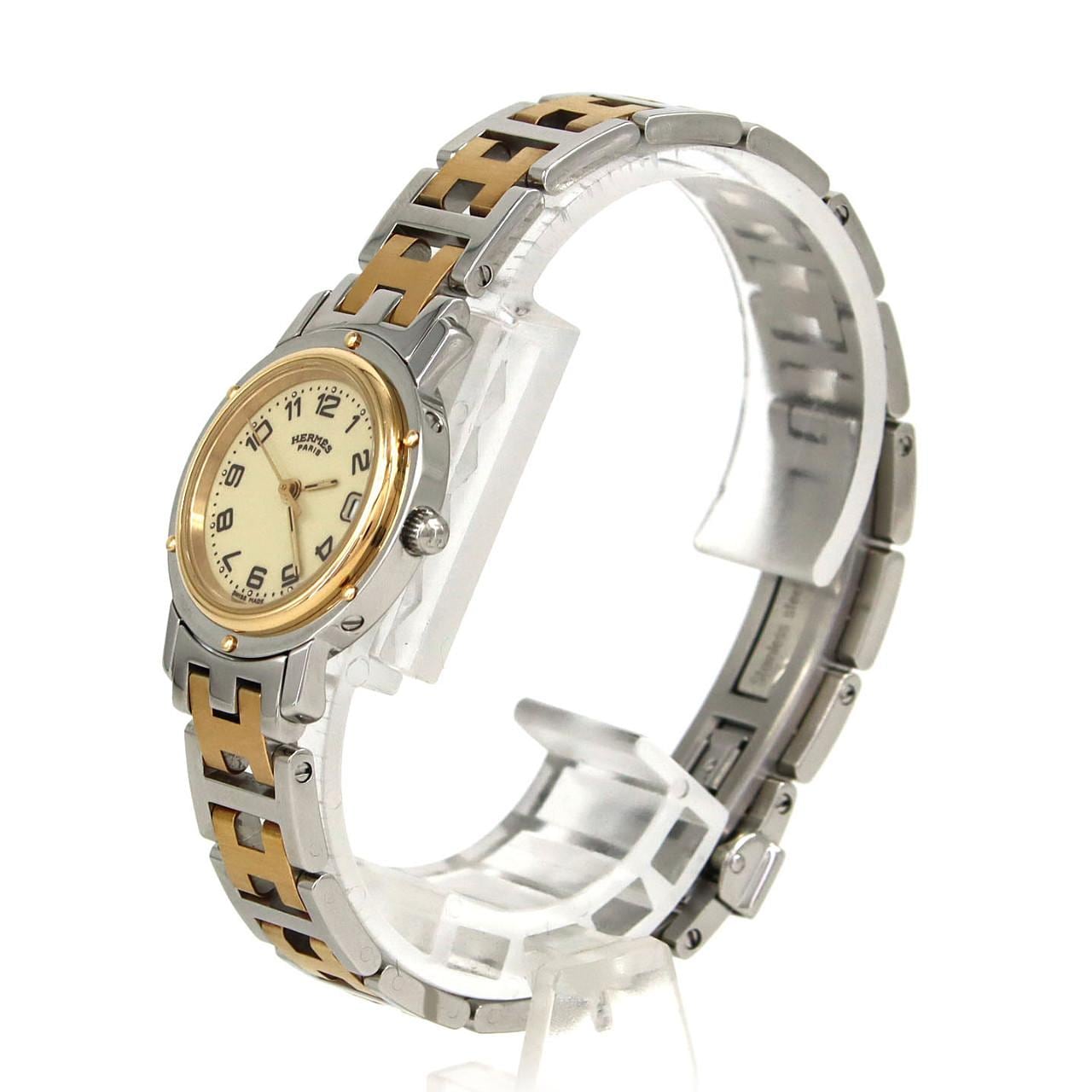 エルメス クリッパー コンビ CL4.220 SSxGP クォーツ