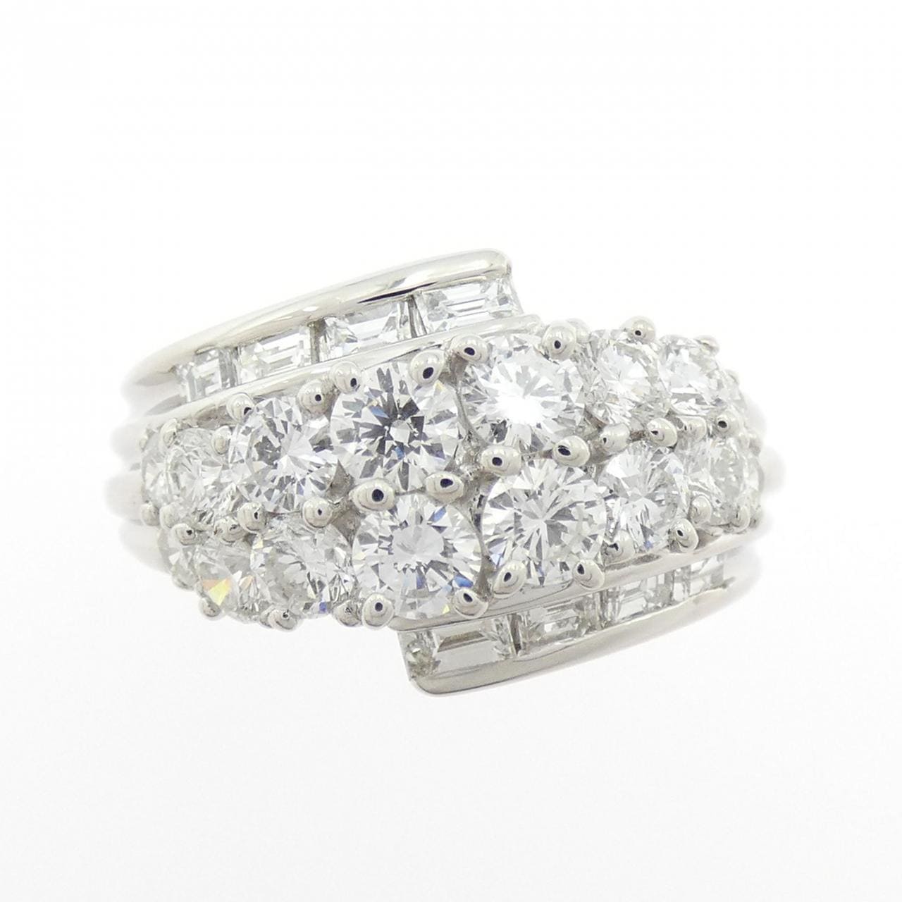 PT900 ダイヤモンド リング 1.88CT