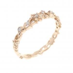 アガット ダイヤモンド リング 0.05CT