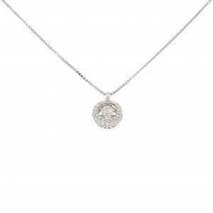 PT900/PT850 ダイヤモンド ネックレス 0.351CT
