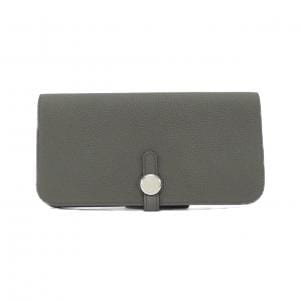 HERMES bifold long wallet