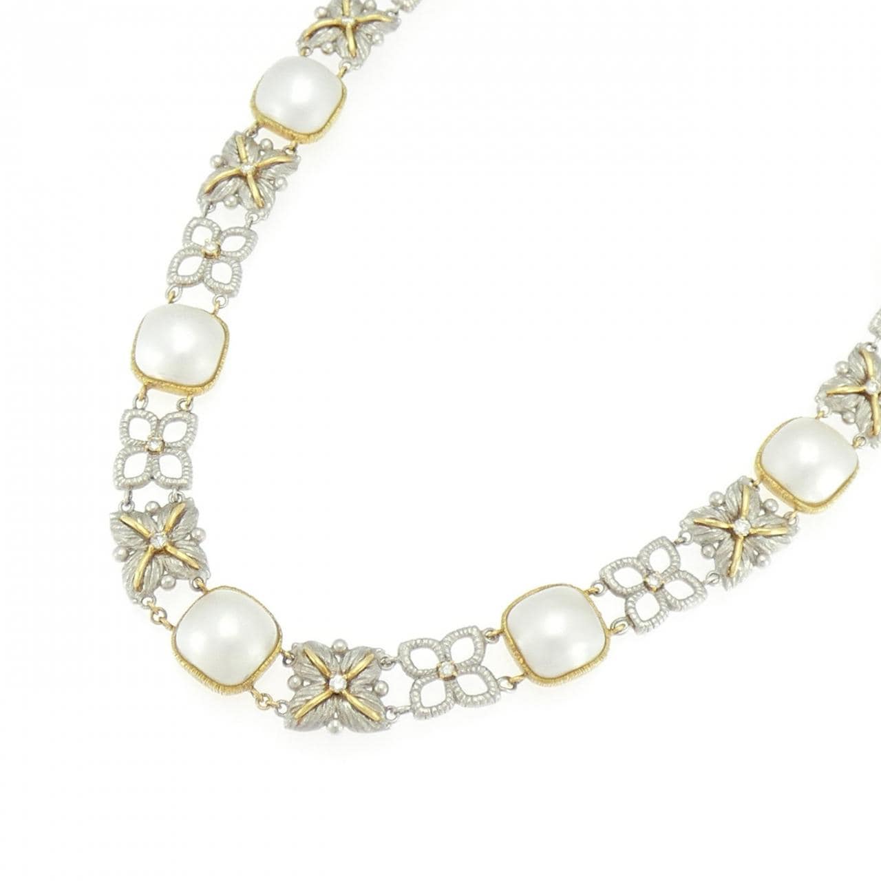 Kazuo Ogawa Mabe Pearl Necklace