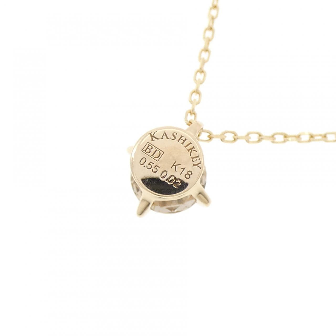 カシケイ ソリティア ネックレス 0.55CT