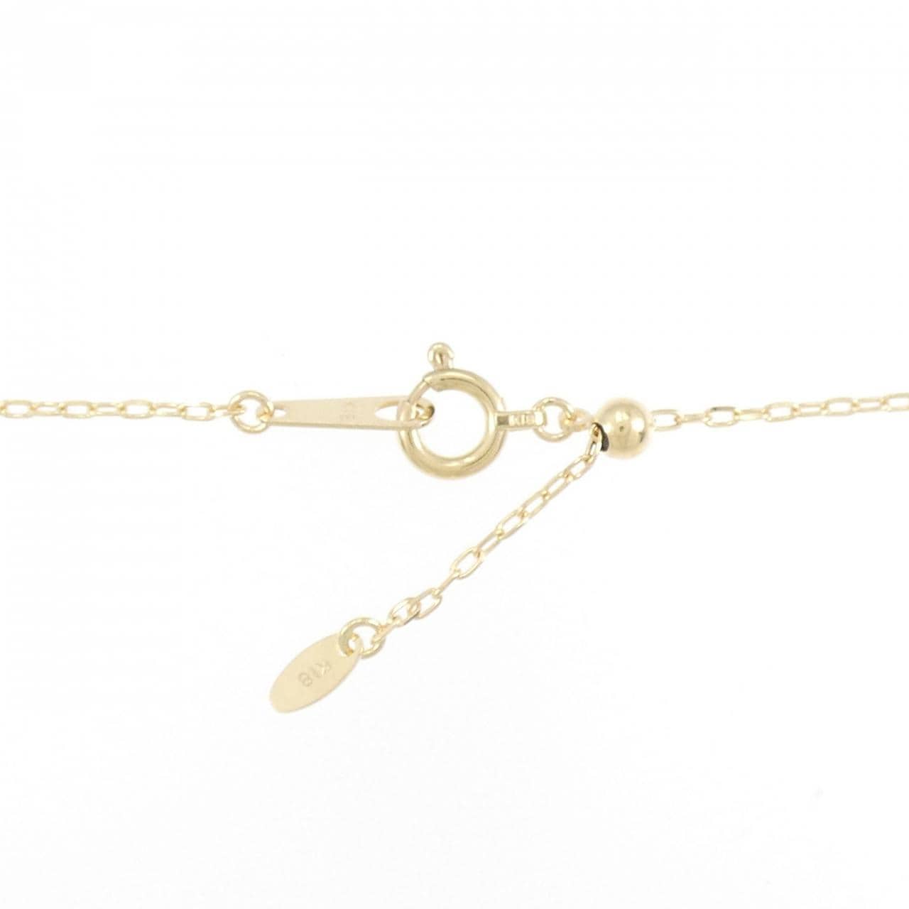 K18YG ダイヤモンド ネックレス 0.05CT