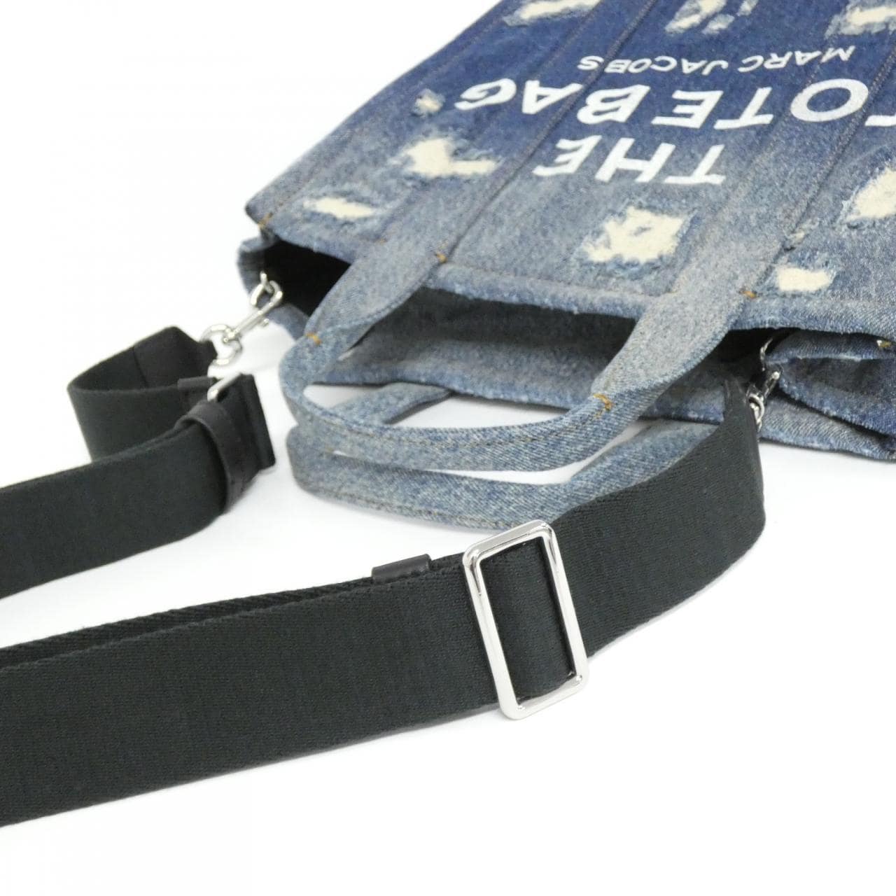 【新品】マークジェイコブス THE RIP AND REPAIR DENIM TOTE BAG 2F4HTT002H05 バッグ