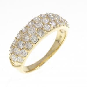K18YG ダイヤモンド リング 1.00CT