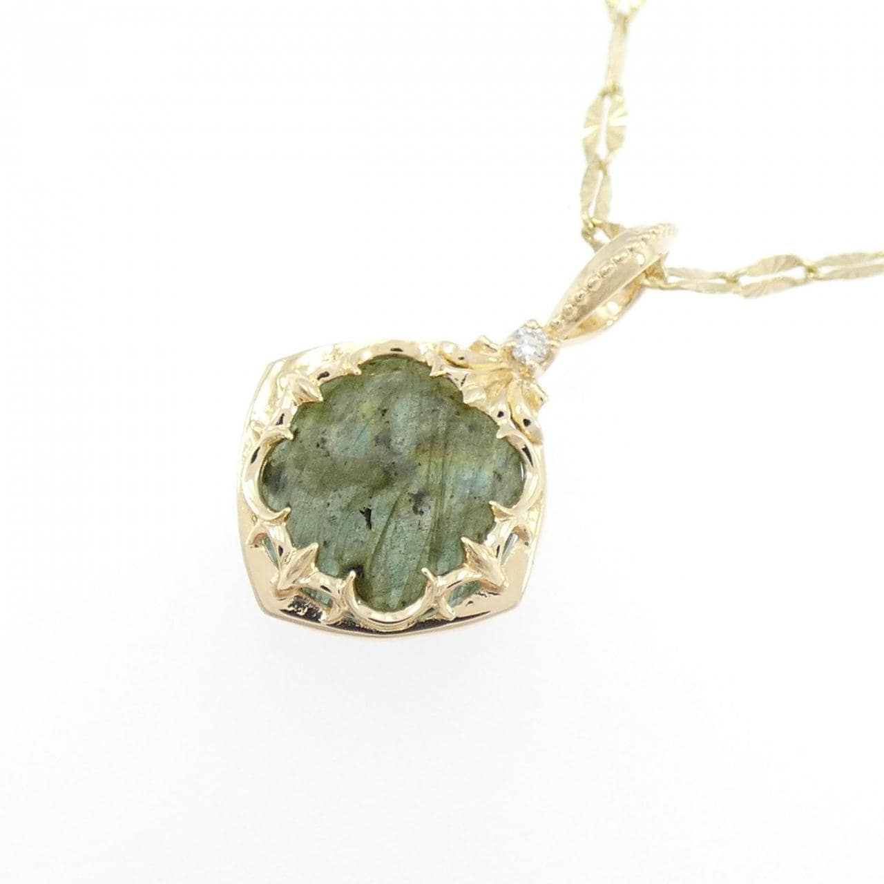 アガット カラーストーン ネックレス