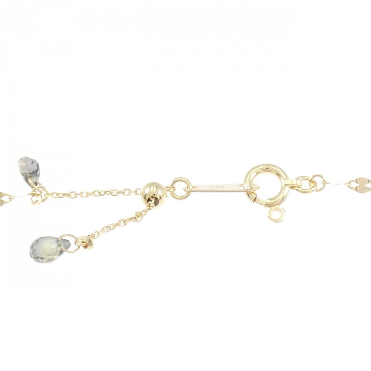 K18YG サファイヤ ブレスレット 1.60CT