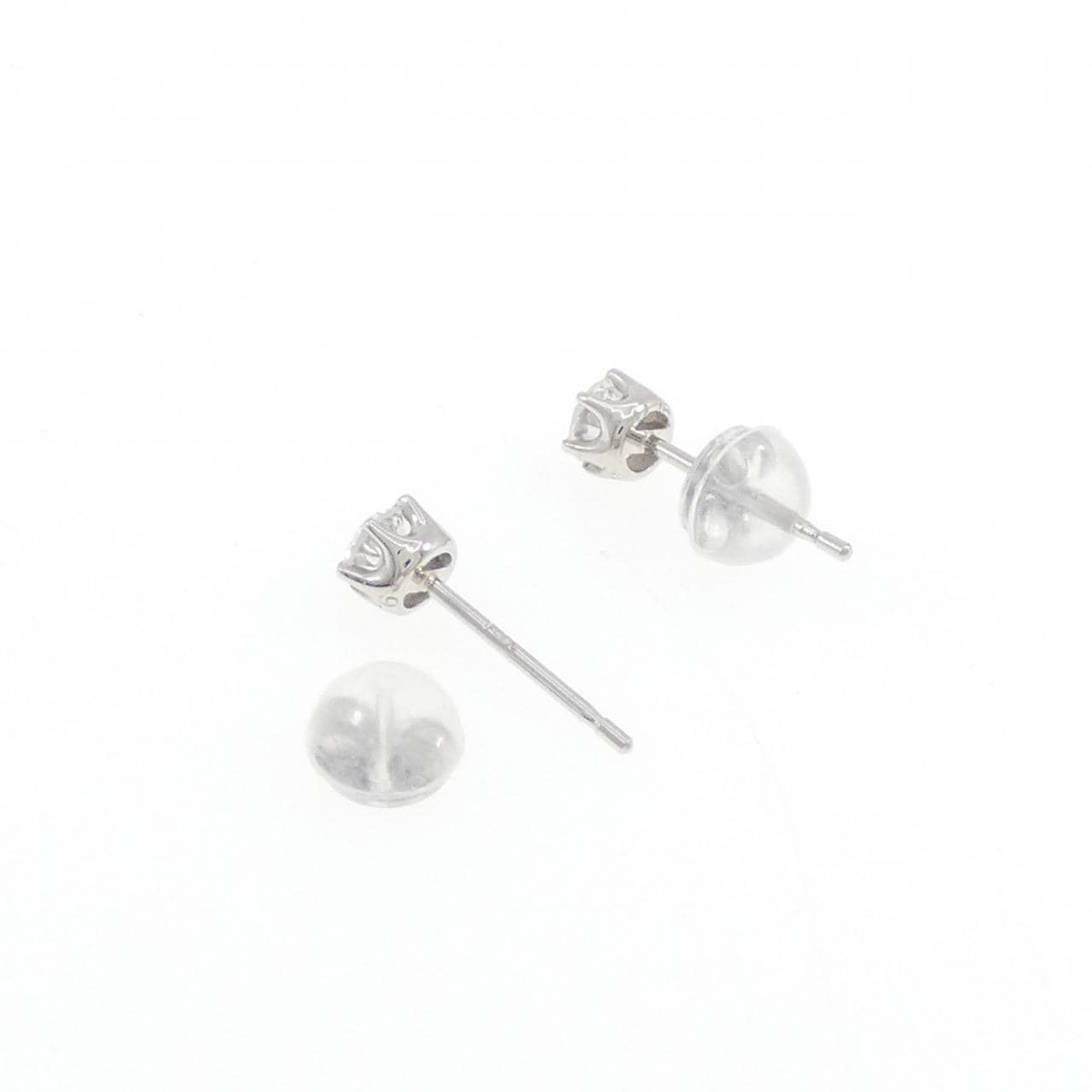 PT900 ダイヤモンド ピアス 0.32CT