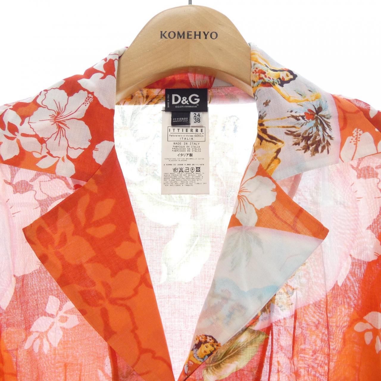 ディーアンドジー D&G シャツ