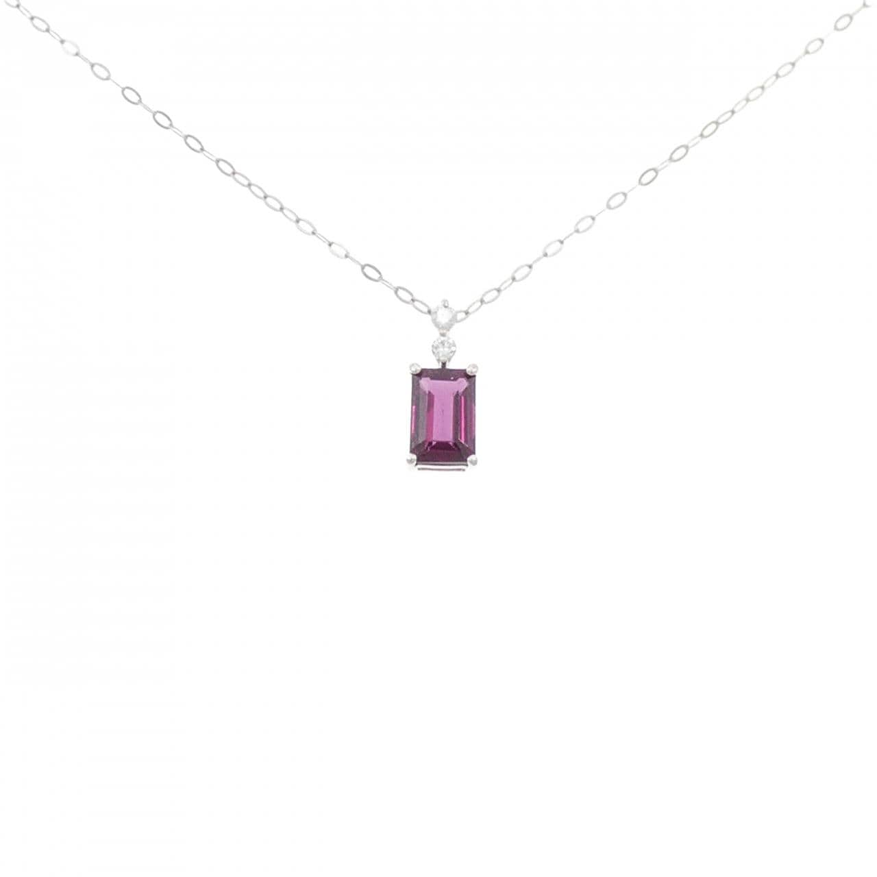 コメ兵｜PT950 ガーネット ネックレス 0.70CT｜ジュエリー