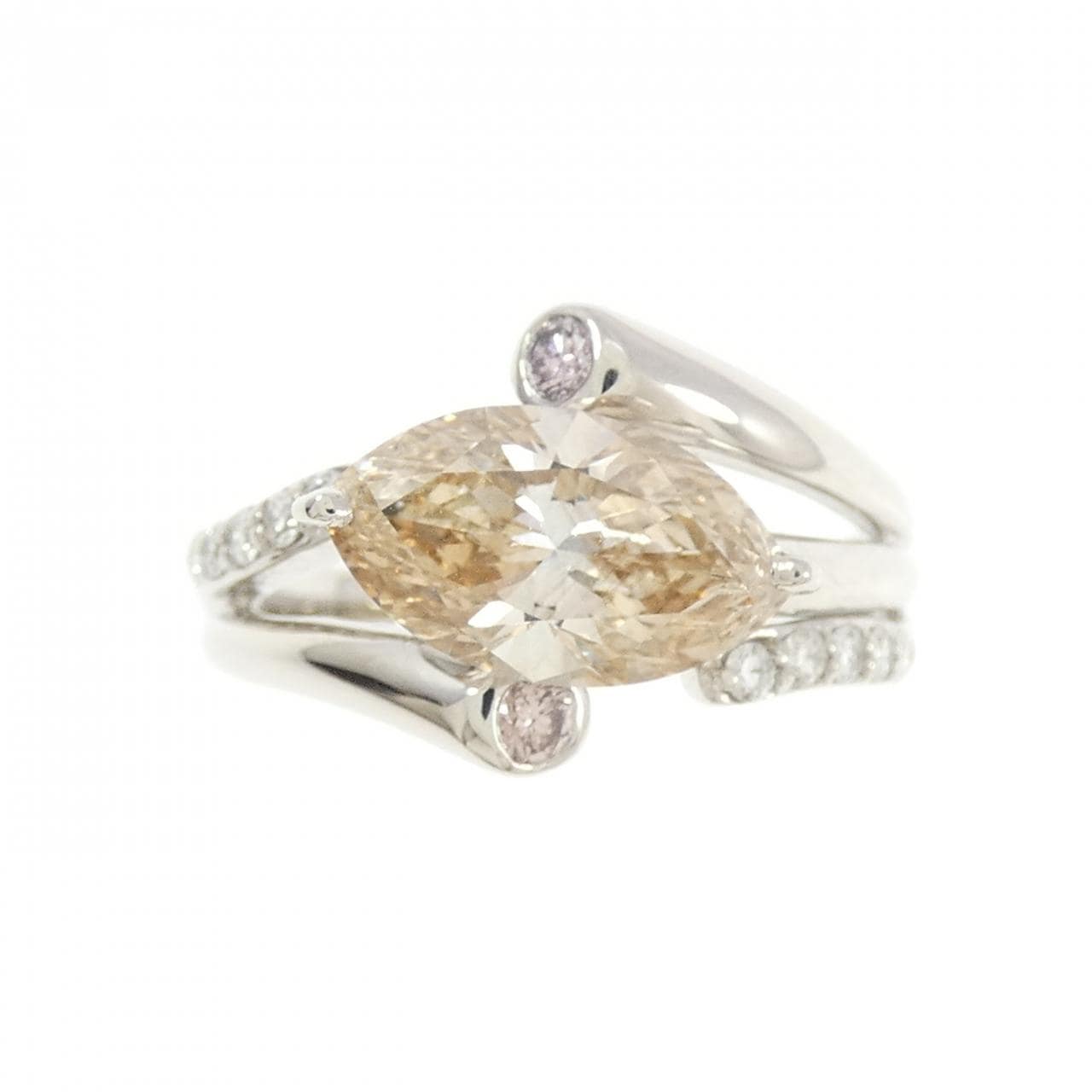 PT900 ダイヤモンド リング 1.61CT