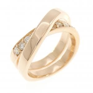 K18PG ダイヤモンド リング 0.50CT