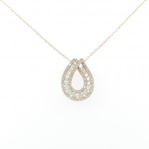 K18PG ダイヤモンド ネックレス 1.00CT