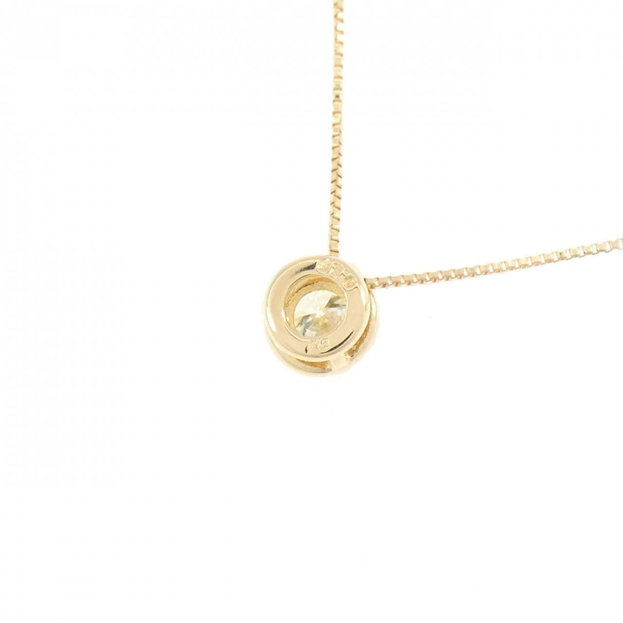 K18YG ダイヤモンド ネックレス 0.23CT