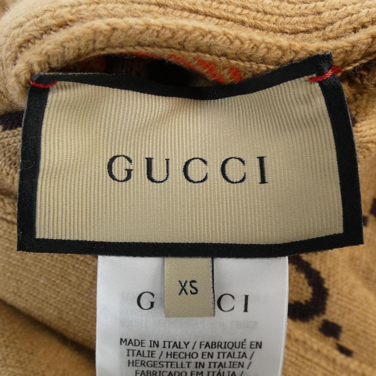 グッチ GUCCI リーバーシブル ウールニットカーディガン 699872 XKCFX カーディガン