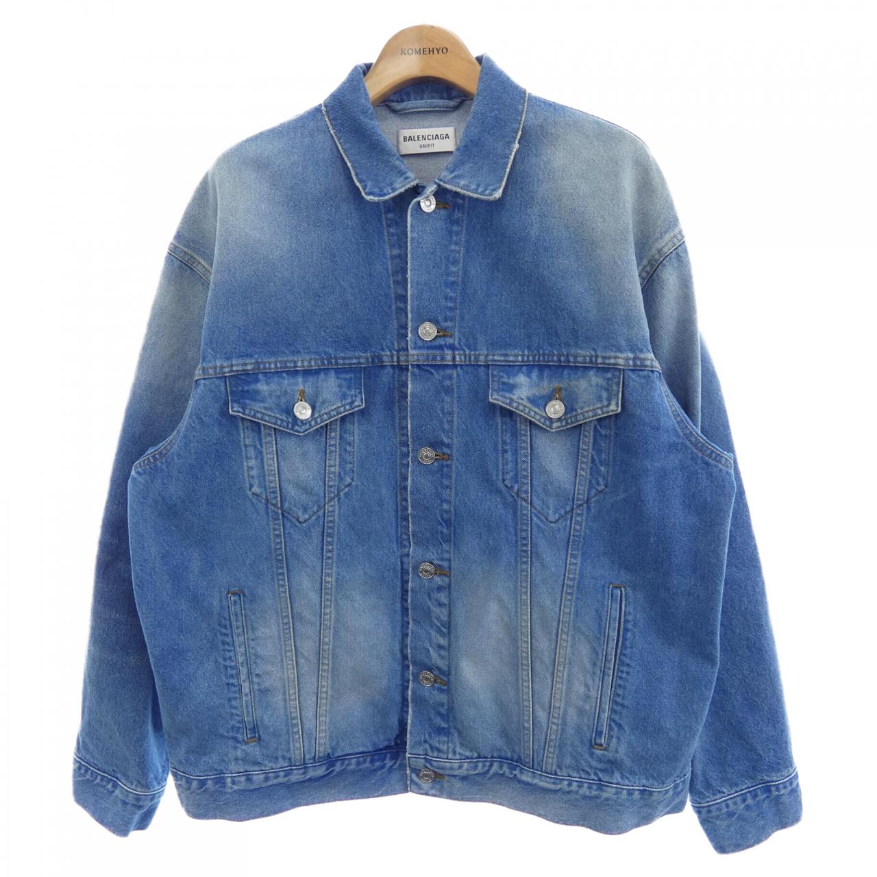 バレンシアガ BALENCIAGA 678354 TCW03 UNISEX デニムジャケット