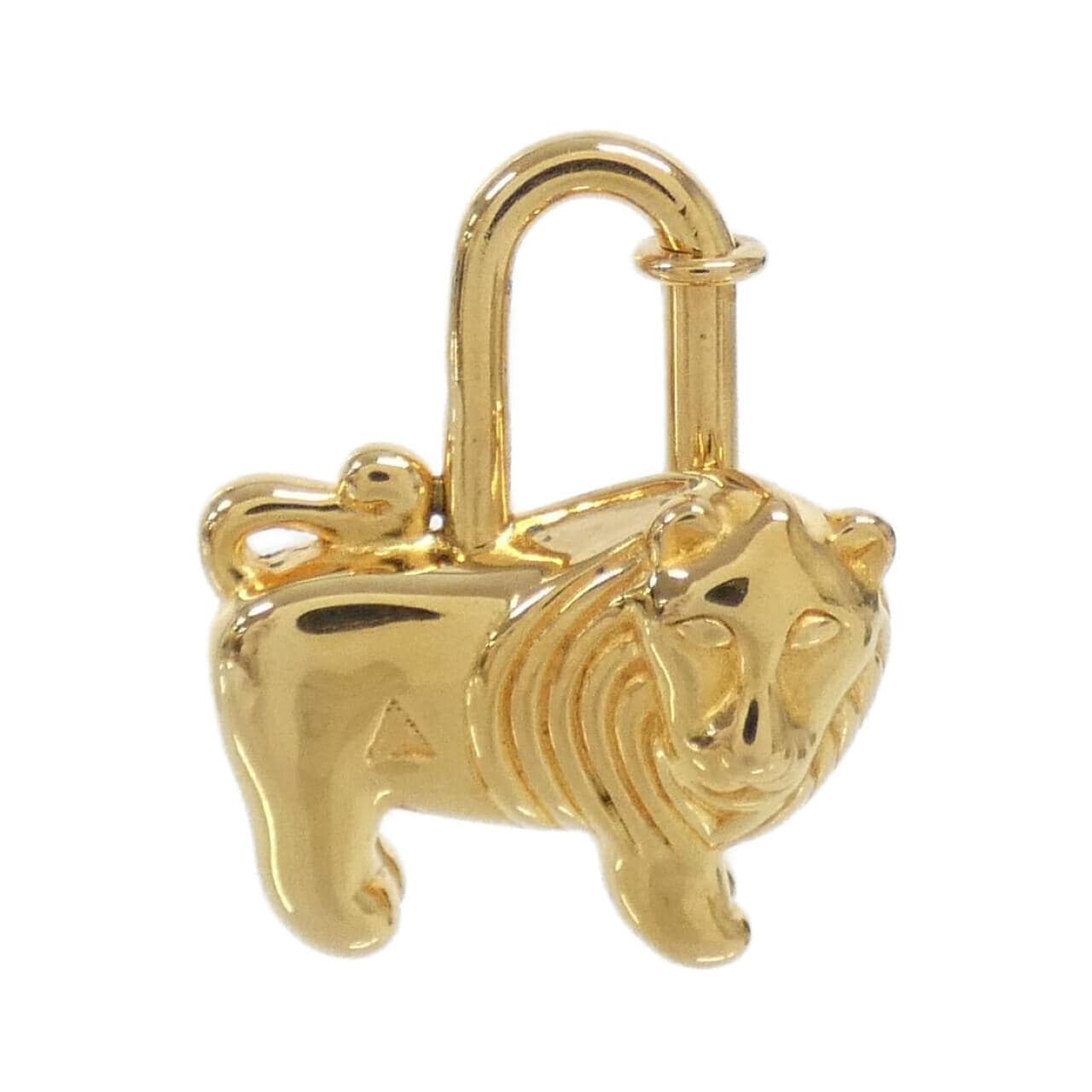 【ヴィンテージ】エルメス LION カデナ 041000CC キーホルダー