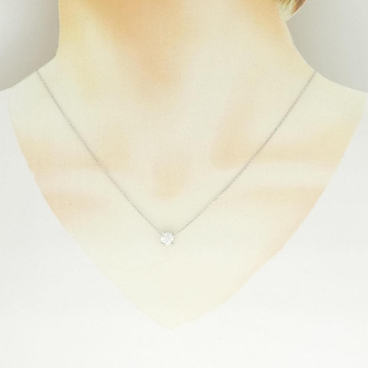 カルティエ Cドゥ カルティエ ネックレス 0.58CT E VVS2 3EXT