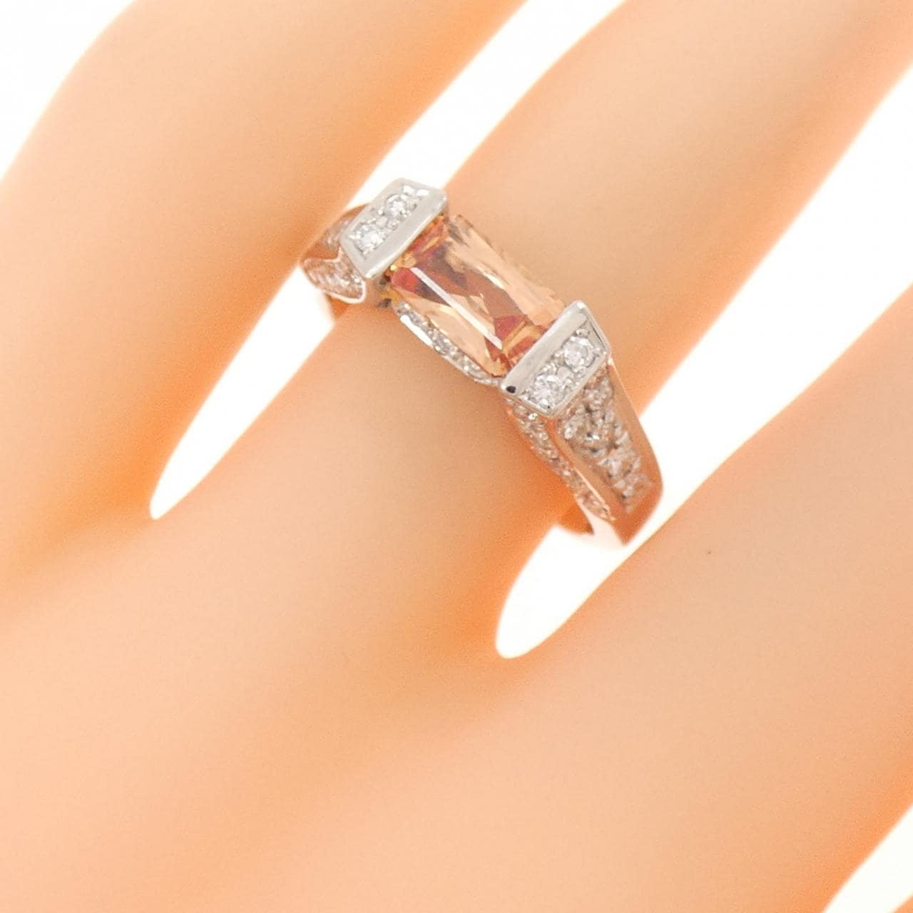 PT900 サファイヤ リング 0.94CT