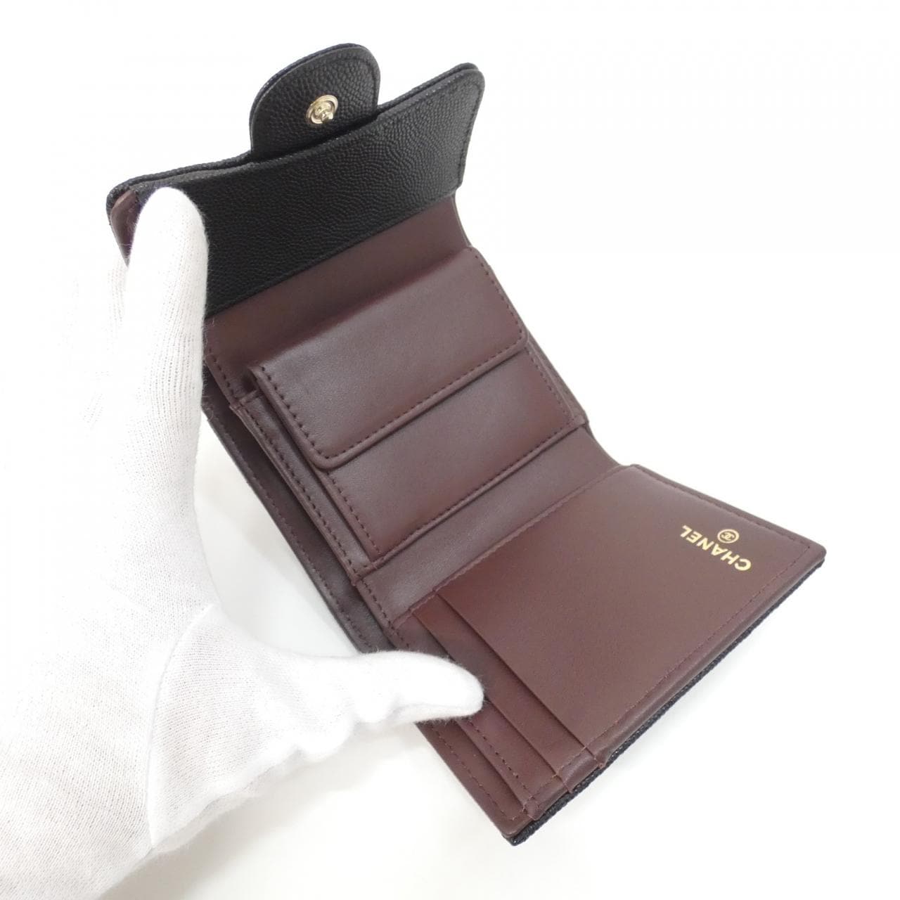 シャネル タイムレスクラシック ライン AP0229 財布