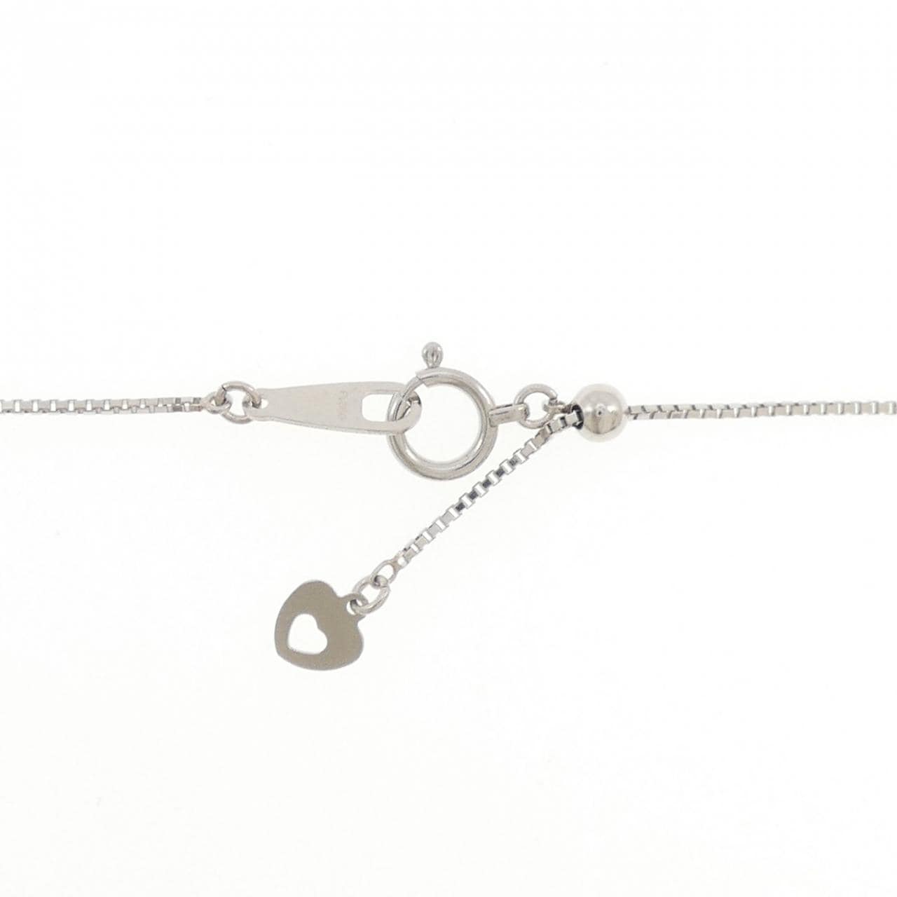 K18PG/PT900/PT850 ダイヤモンド ネックレス 0.540CT