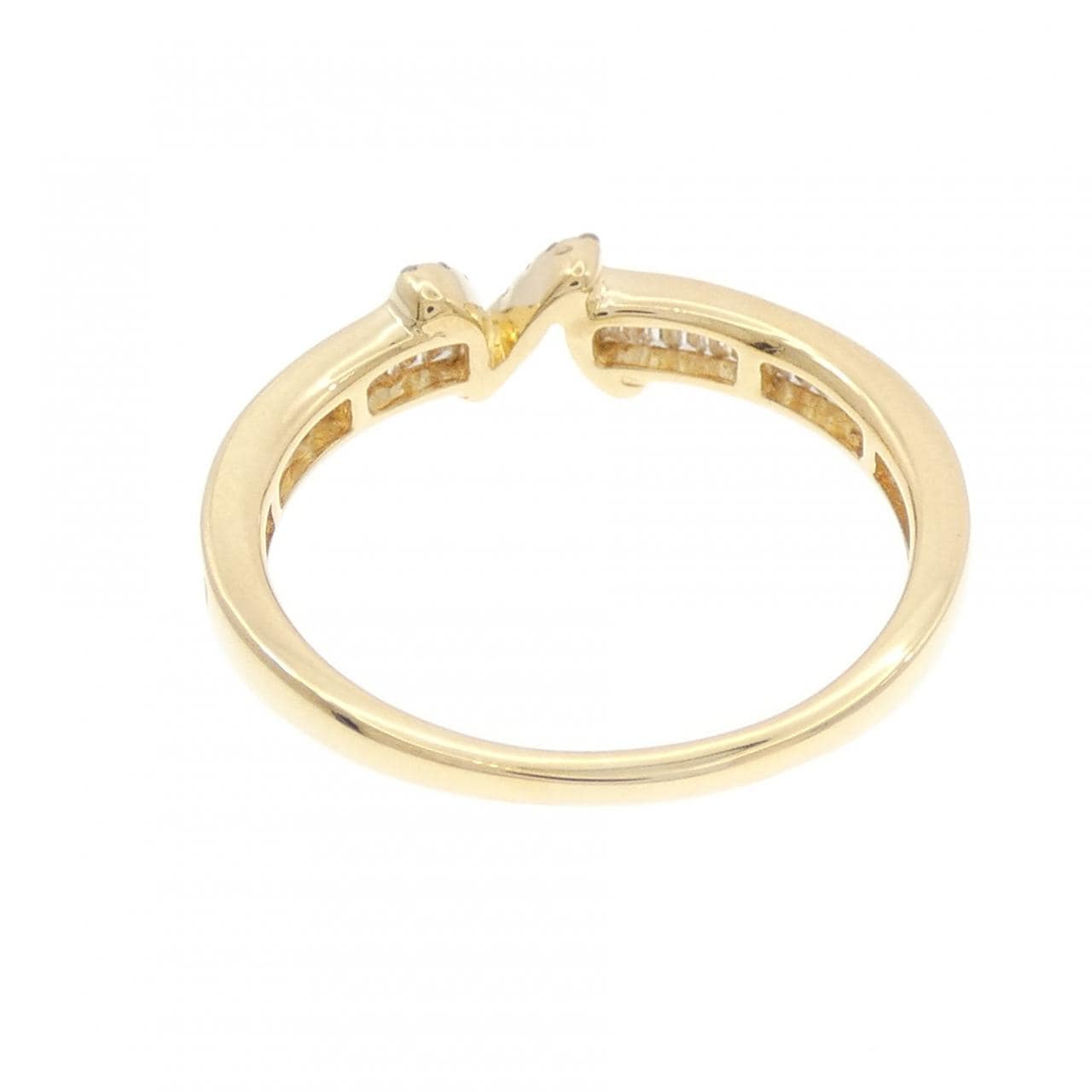 K18YG ダイヤモンド リング 0.30CT