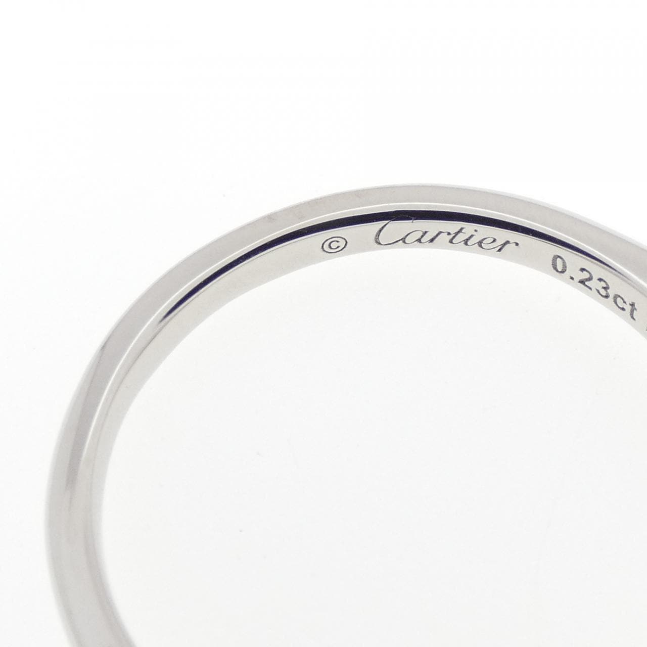 カルティエ 1895 ソリテール リング 0.23CT