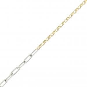 ギンザ タナカ K18YG/PT850 ブレスレット