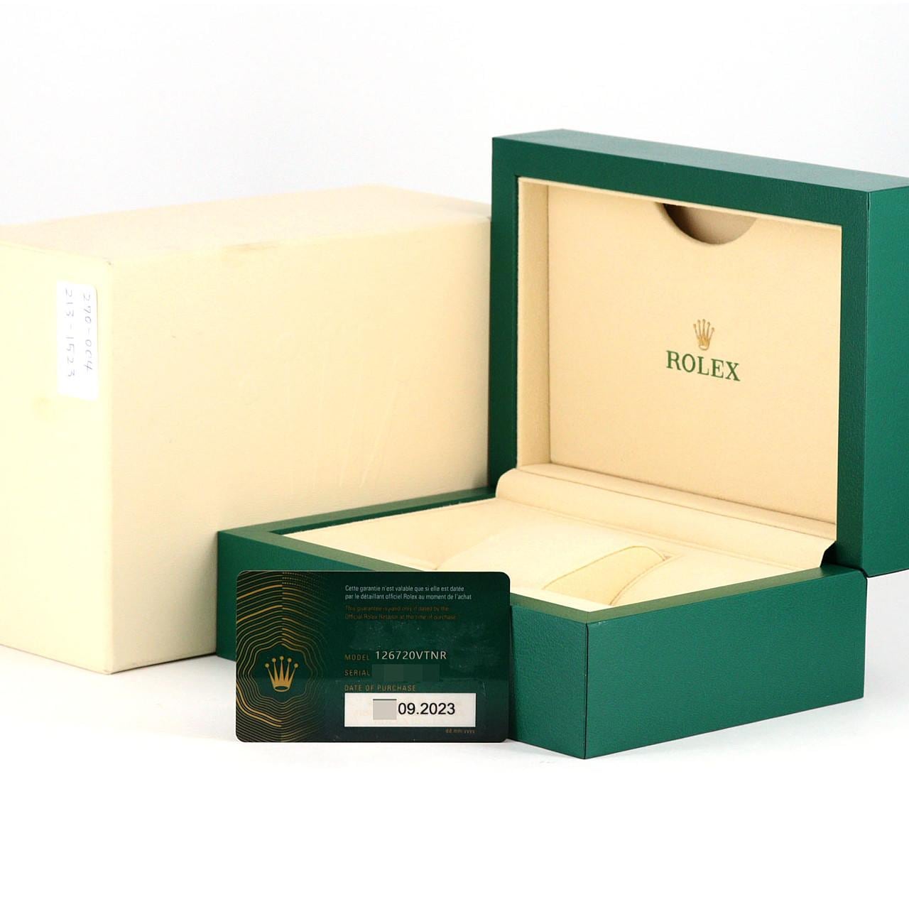 ロレックス GMTマスターⅡ 126720VTNR･3 SS 自動巻 ランダム番