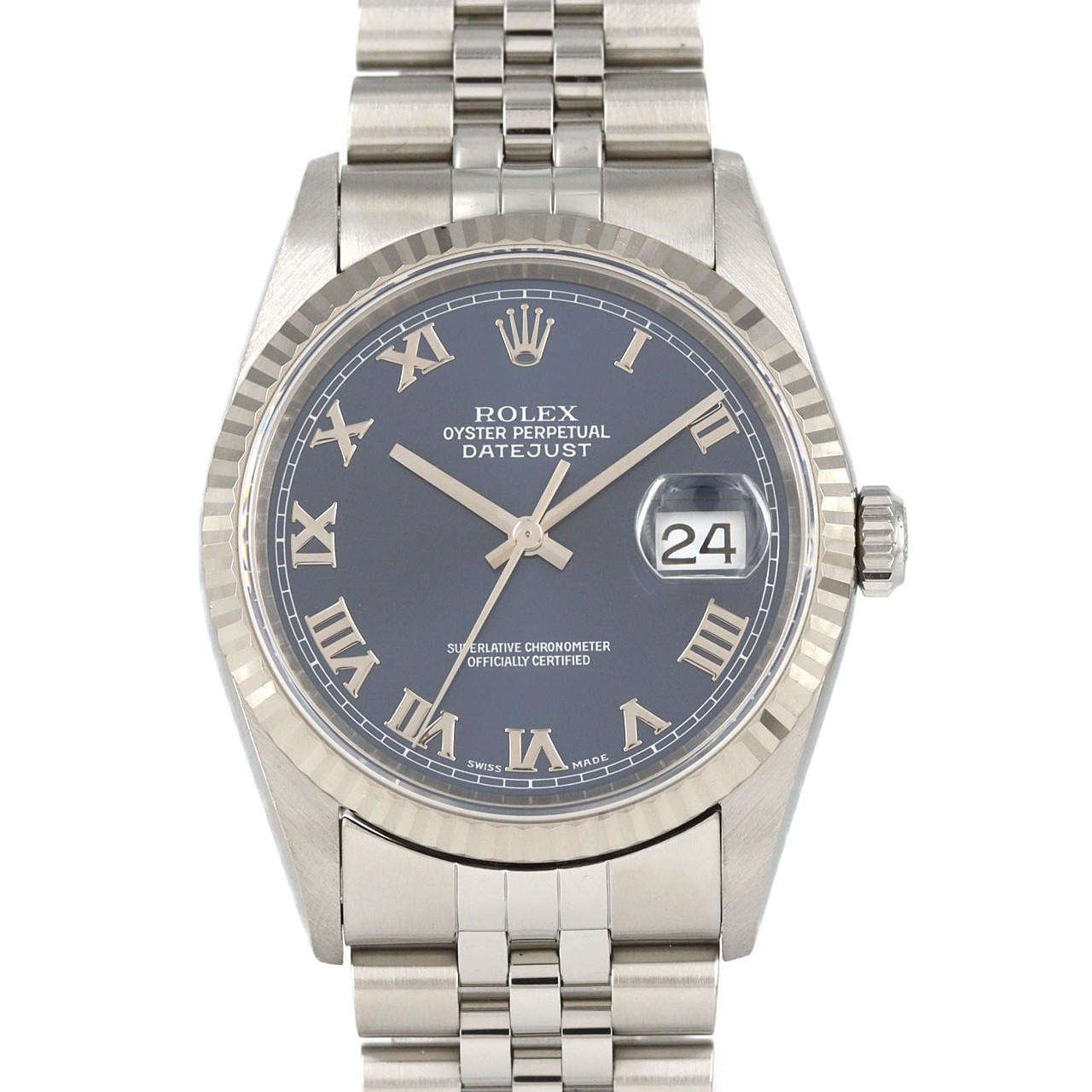 ロレックス デイトジャスト 16234 SSxWG 自動巻 U番