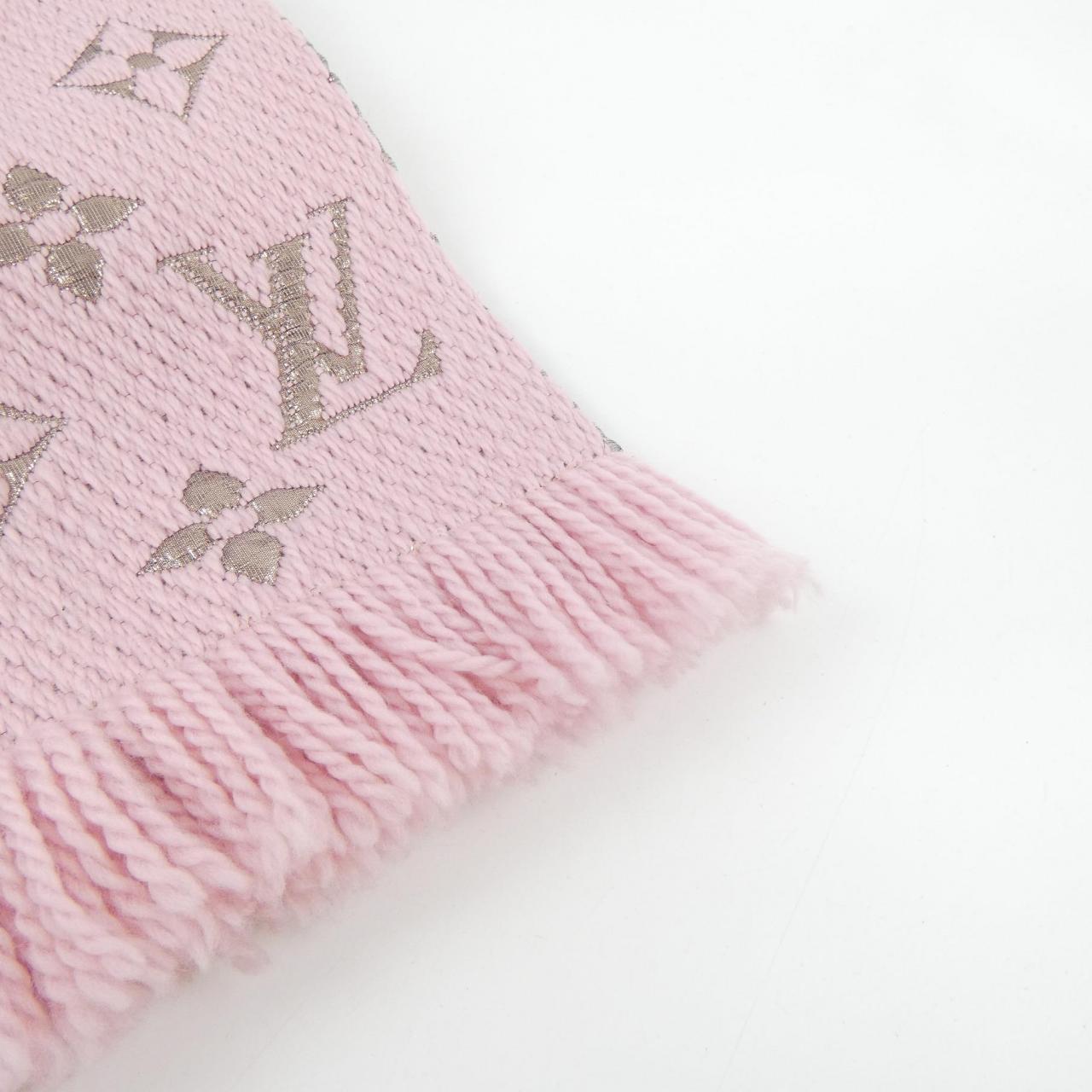 ルイヴィトン LOUIS VUITTON エシャルプ ロゴマニア シャイン M70466 MUFFLER