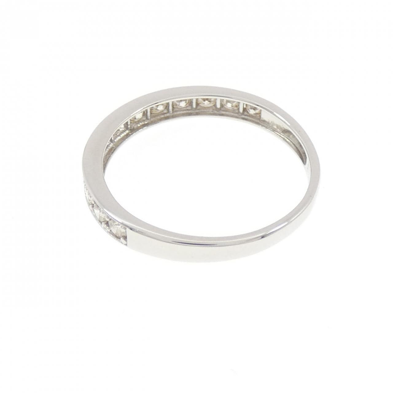 PT950 ハーフエタニティ ダイヤモンド リング 0.30CT
