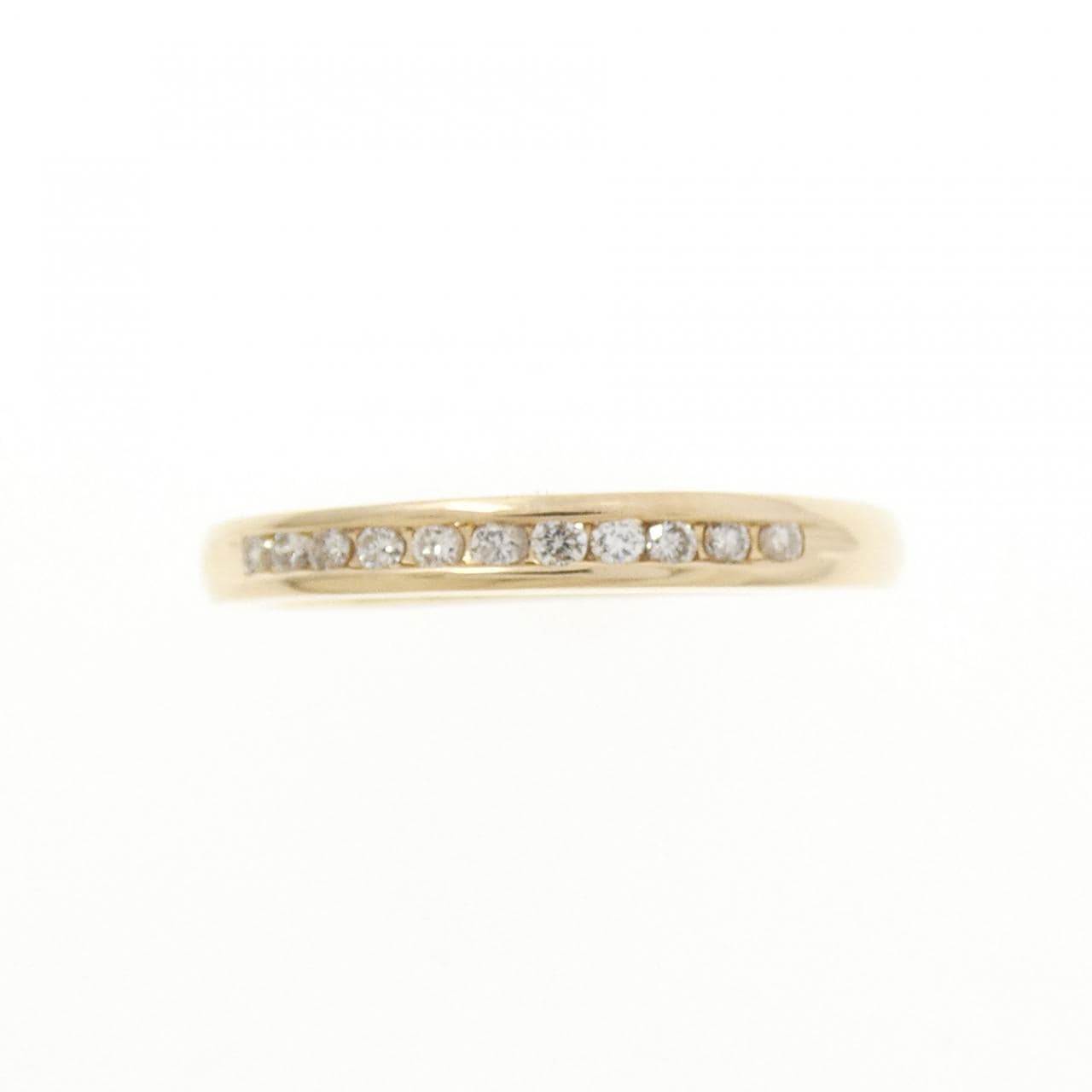 14KYG ダイヤモンド リング 0.09CT