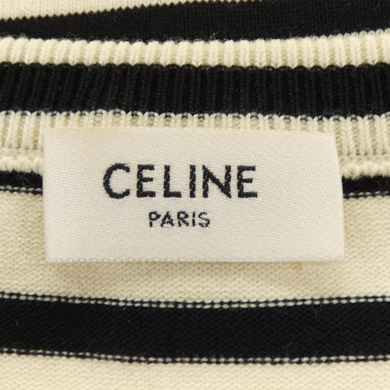 セリーヌ CELINE トリオンフノースリーブマリニエールセーター RY04W0101 タンクトップ