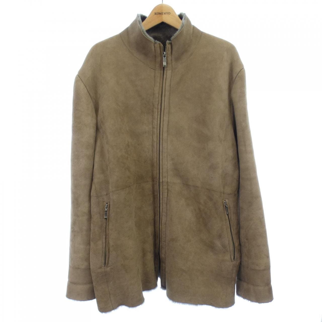 アクアスキュータム Aquascutum ムートンジャケット