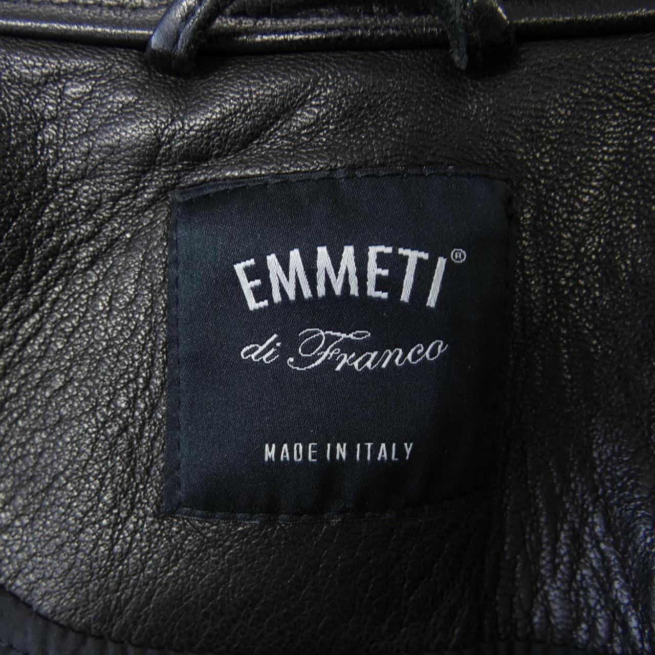 エンメティ EMMETI レザーライダースジャケット